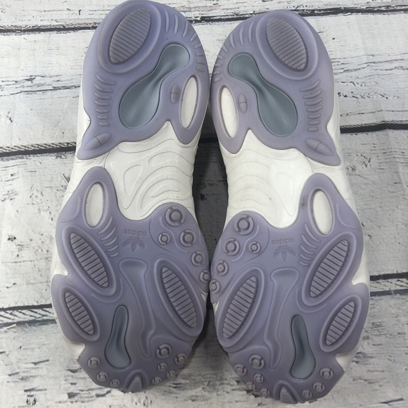 Adidas Men's ZX 22 Boost Sneakers, Gray/light Gray/purple Size 8 Medium Clean - Picture 10 of 11